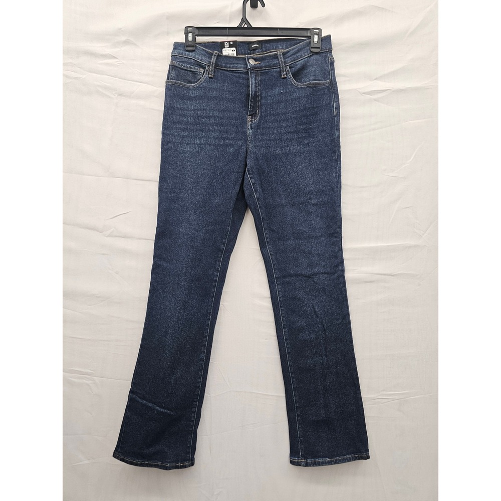 Express Womens Bootcut Jeans Blue Cotton Blend Casual Stretch Size 14